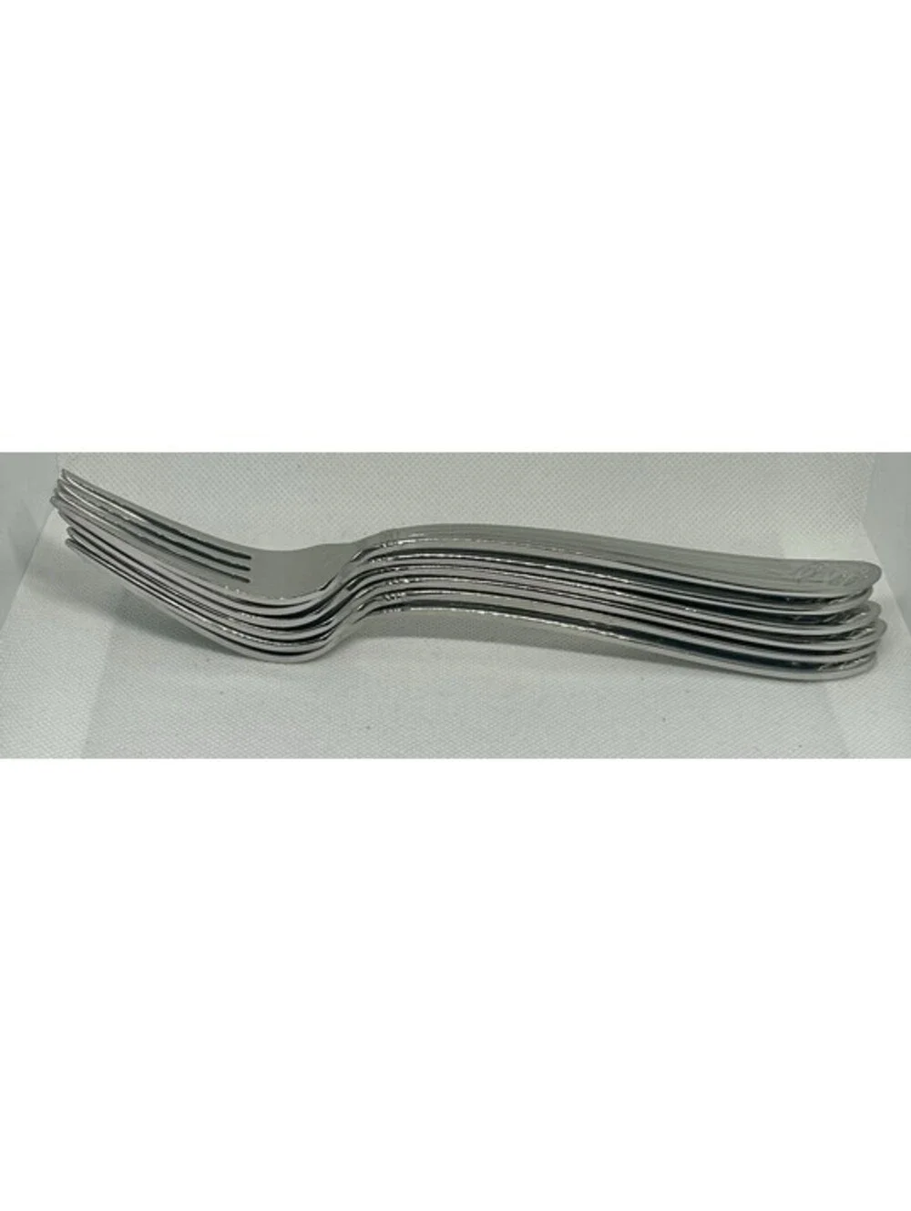 (6) Lenox ACCOUTREMENTS Stainless 18/10 Dinner Fork Lot ~ 8 1/8”